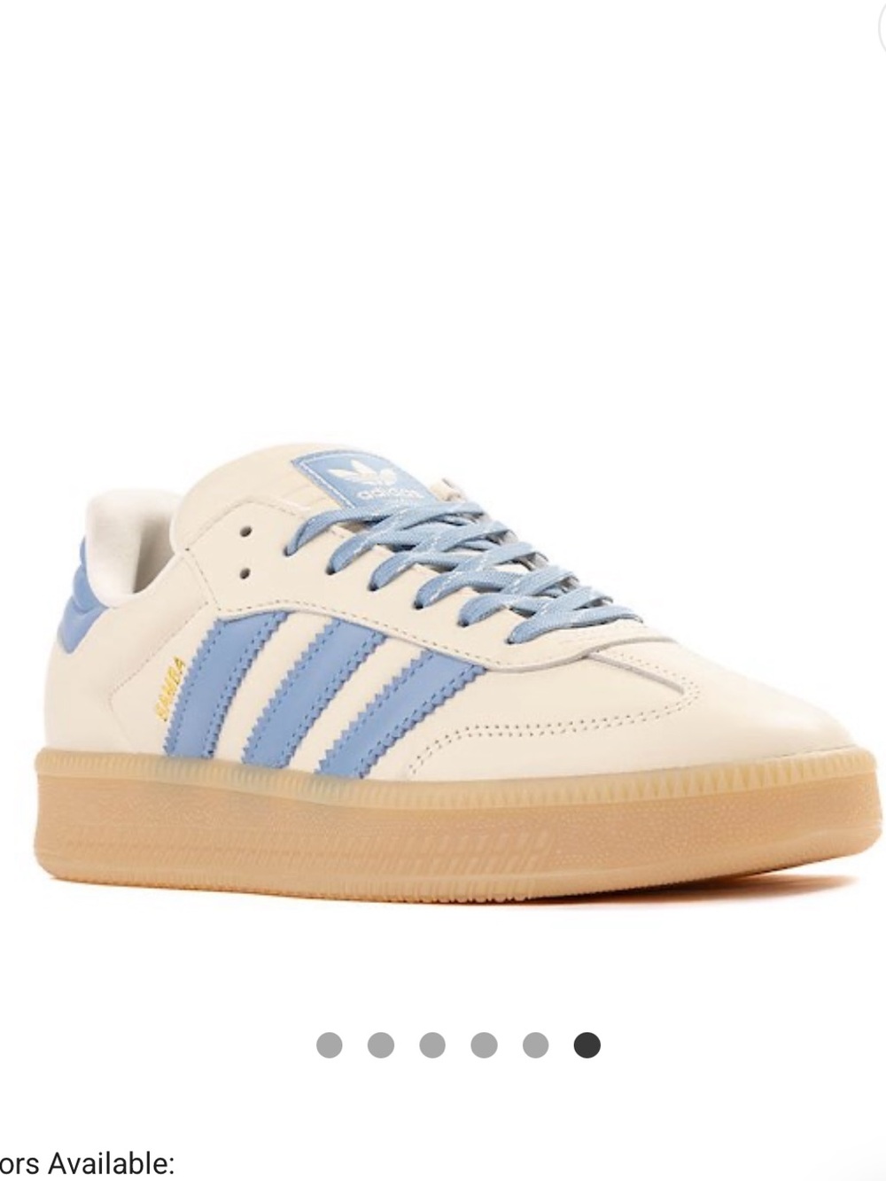 Adidas Samba XLG Wonder White Ash Blue